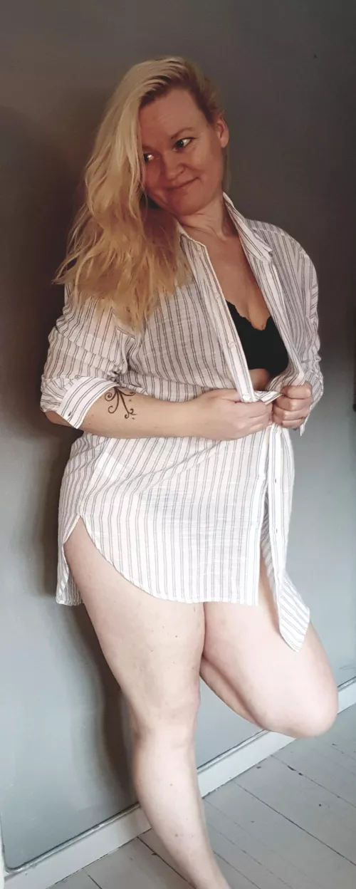 You probably already know what is under my shirt? [f]