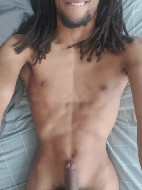 You see me laying in your bed like this, what ideas come to you first👀