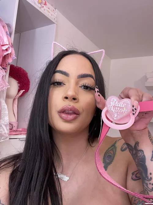 You should be seen, not heard.