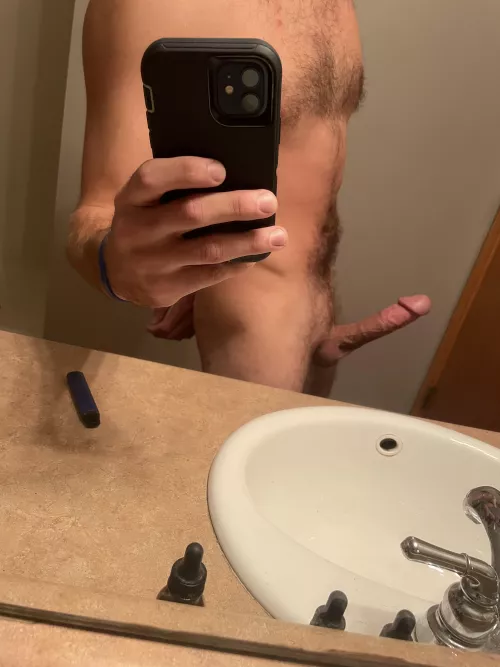 you should be waiting on your knees by the time Iβm out the shower.