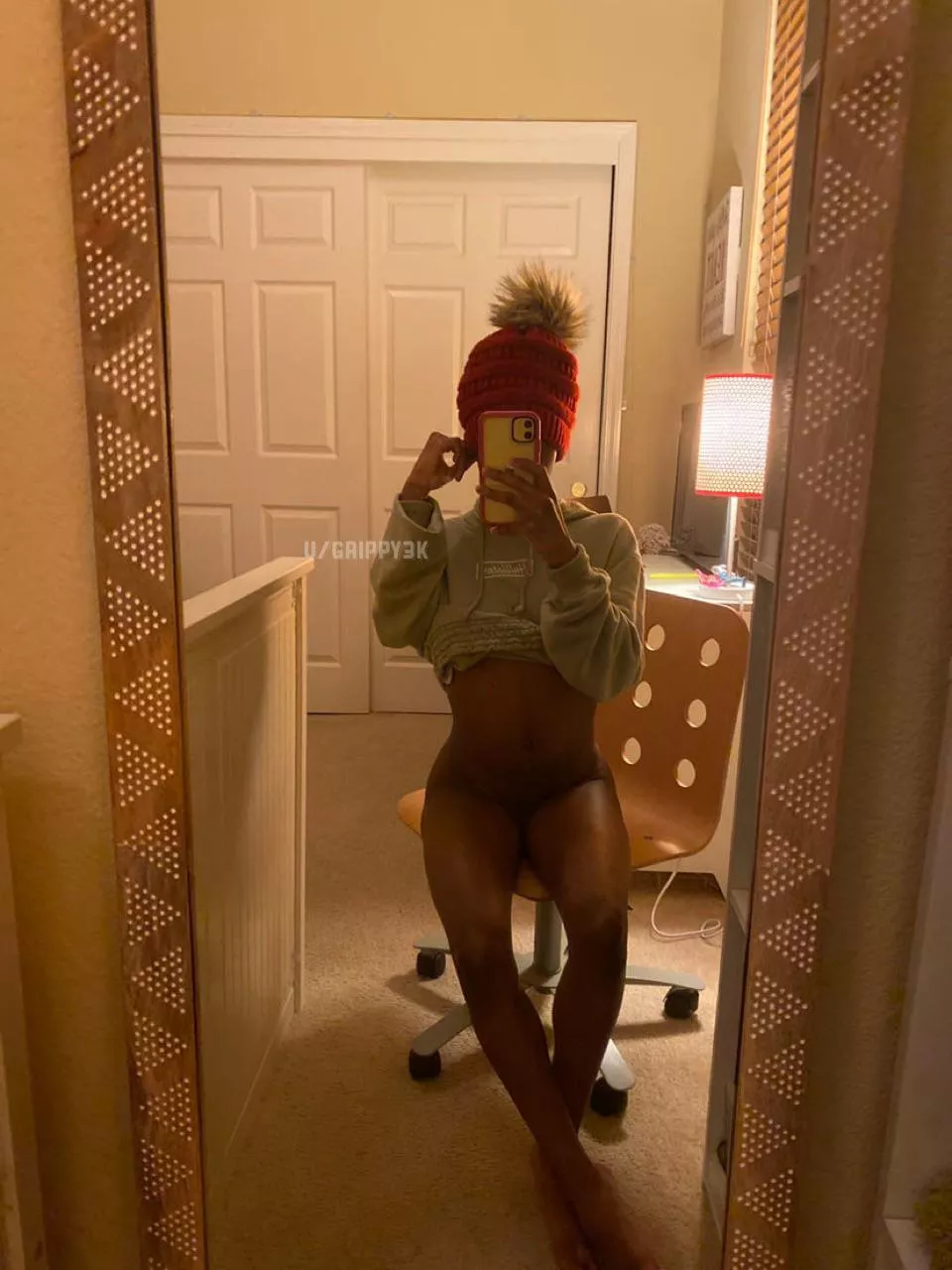 You should come over and chill with me