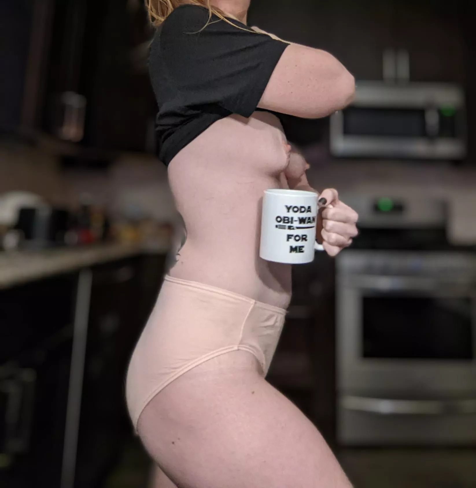 You should feel how soft these granny panties are 🤩 have a great Saturday 😘