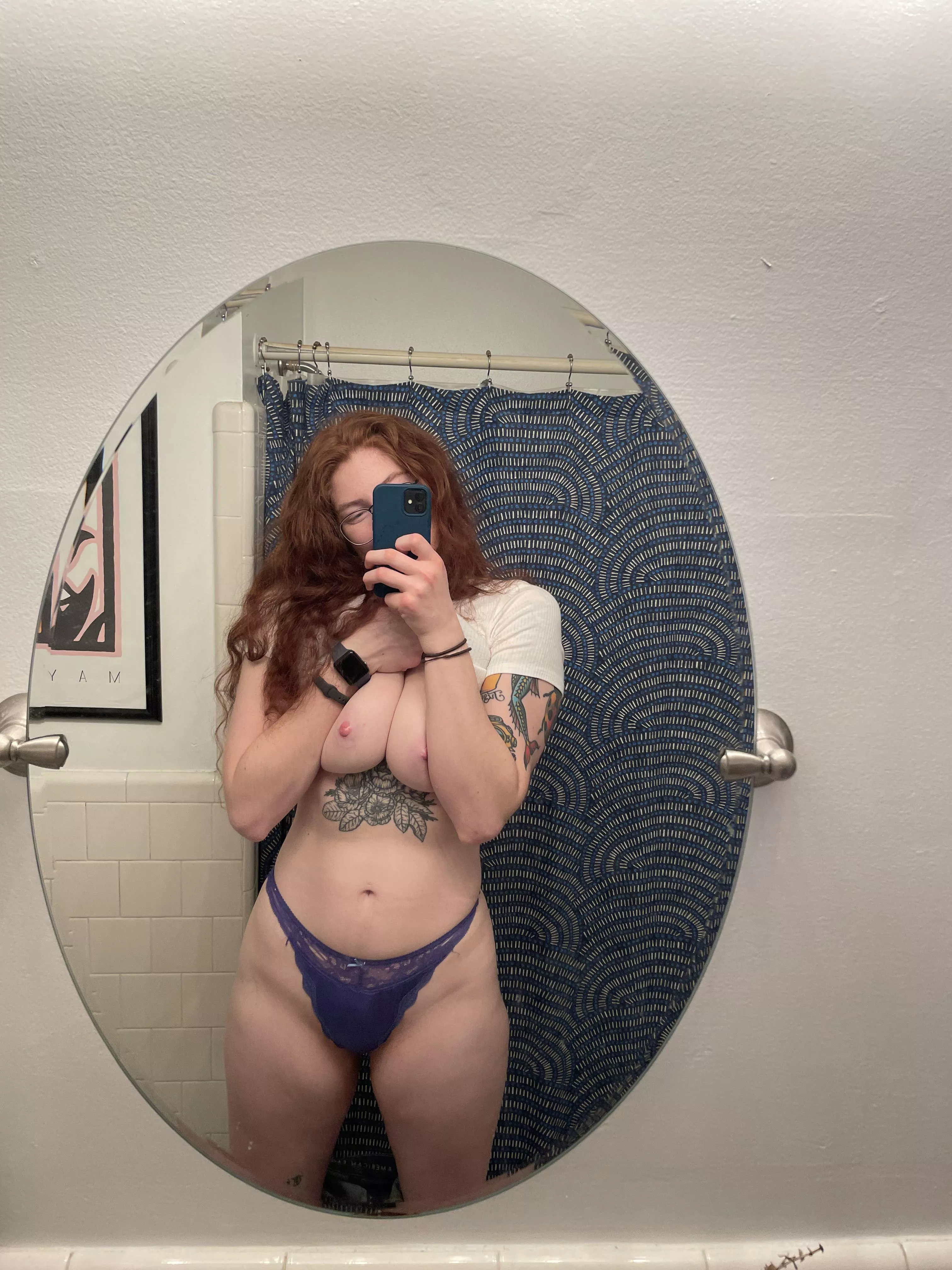 You think I look good in purple? [f] 6’3”