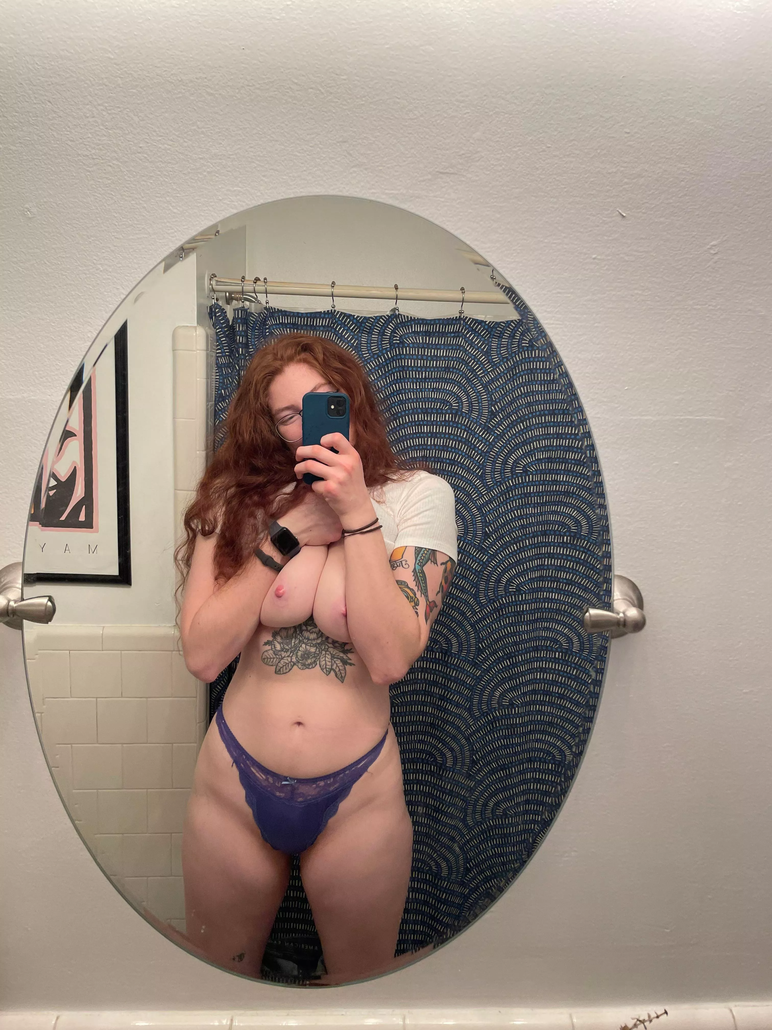 You think I look good in purple?