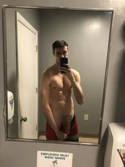 You wanna lock the door in here and have some fun?