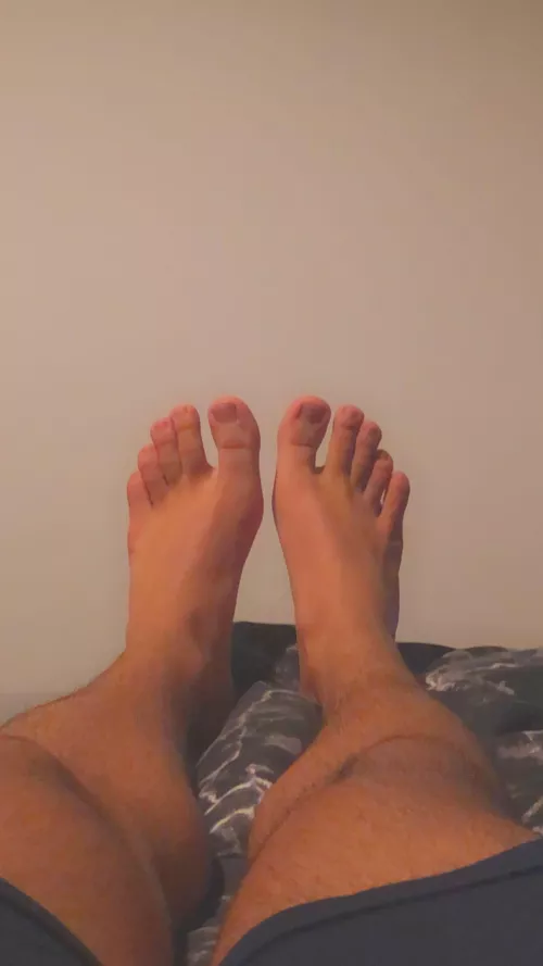 You want these sweaty feet in your mouth?