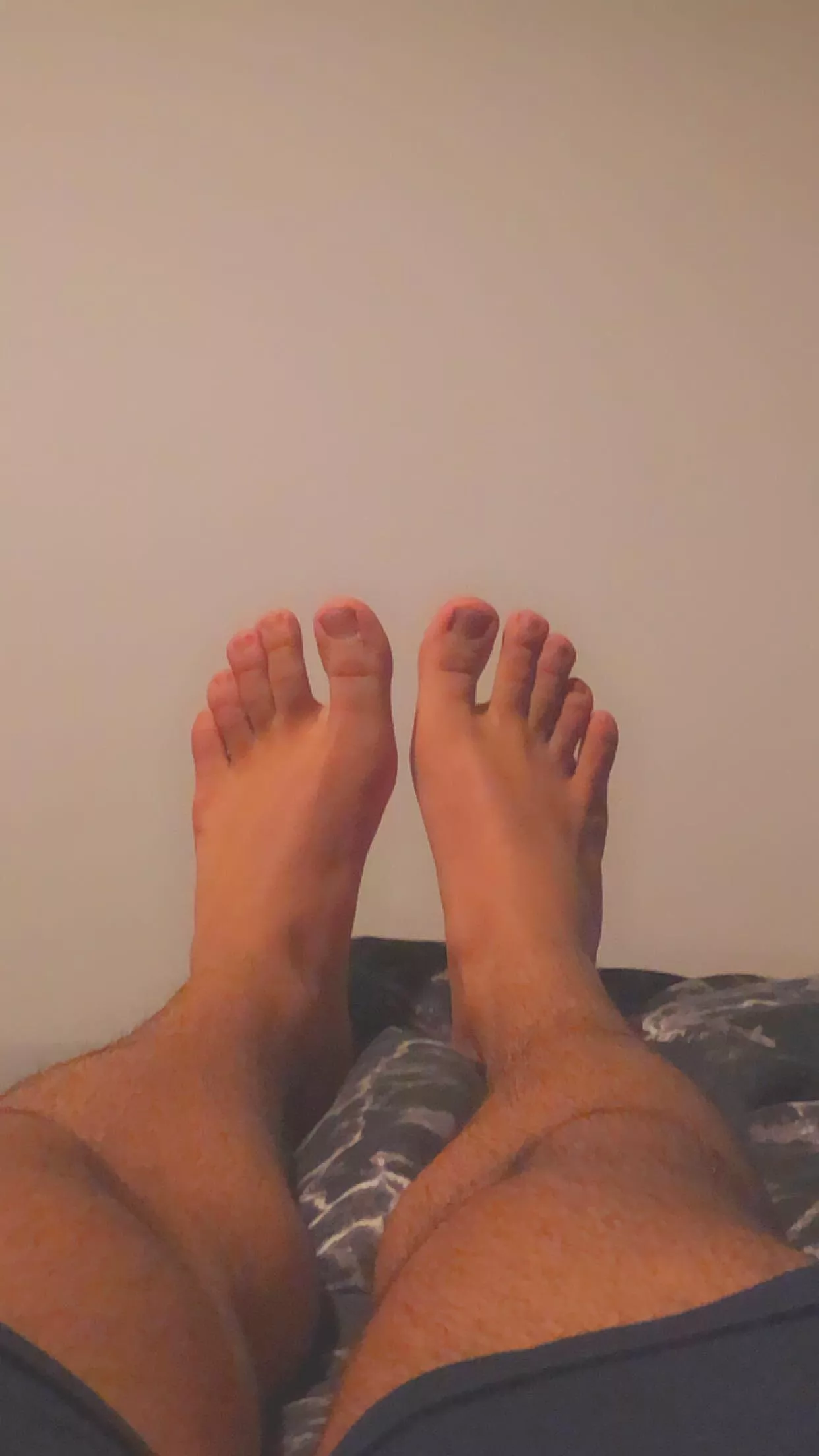 You want these sweaty feet in your mouth?