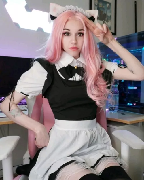 Your blank-eyed neko-maid is ready to serve you, Master Your blank-eyed neko-maid is ready to serve you, Master