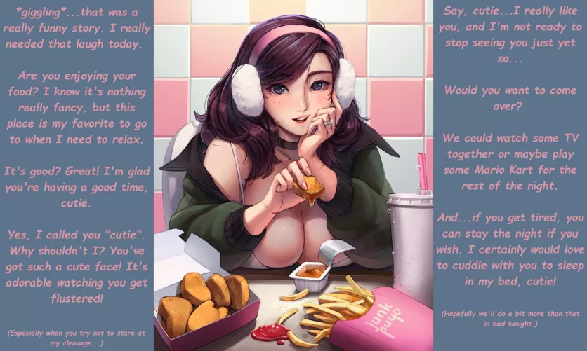 Your Confident Date Takes a Liking to You…[Confident Girl] [Big Boobs] [Wholesome] [Friends to…More?] [Implied Sex]