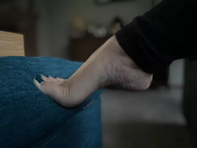 Your face would make a better footrest. π