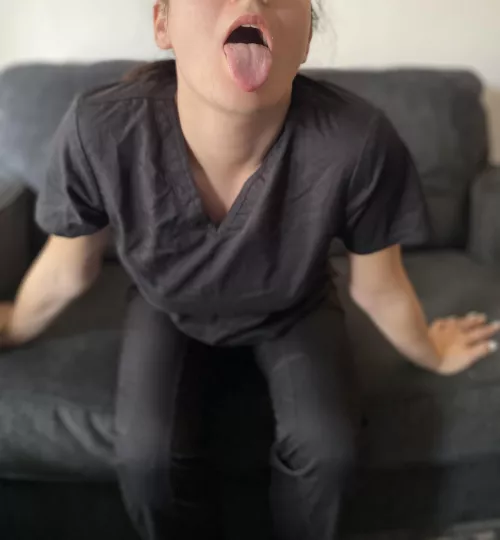 your favorite naughty nurse is thirsty for some coffee and cum, can you provide?