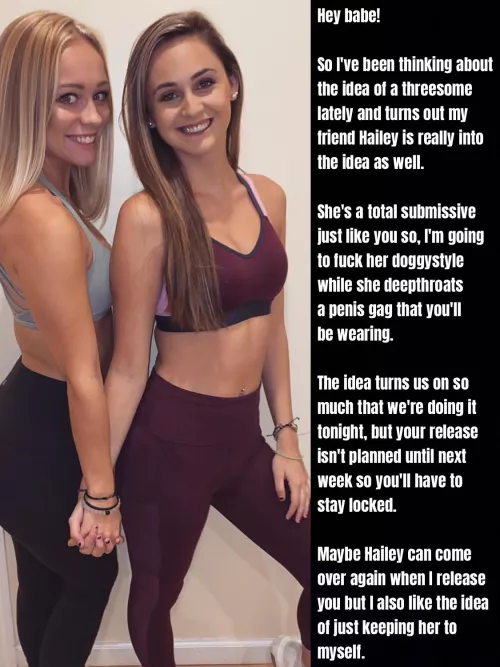 Your girlfriend wants a threesome