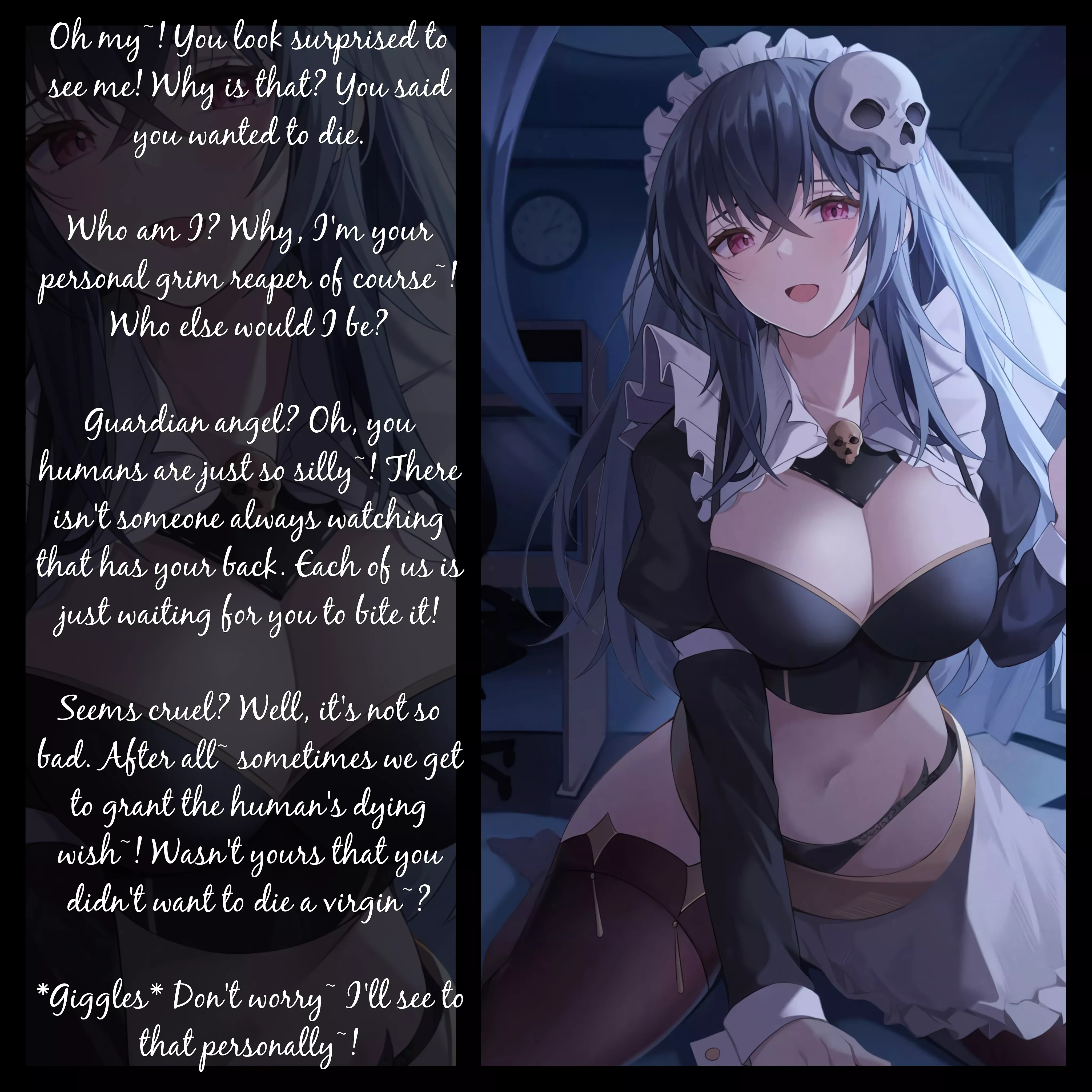 Your Guardian- Reaper... [Dark] [Imminent Sex] [Teasing]