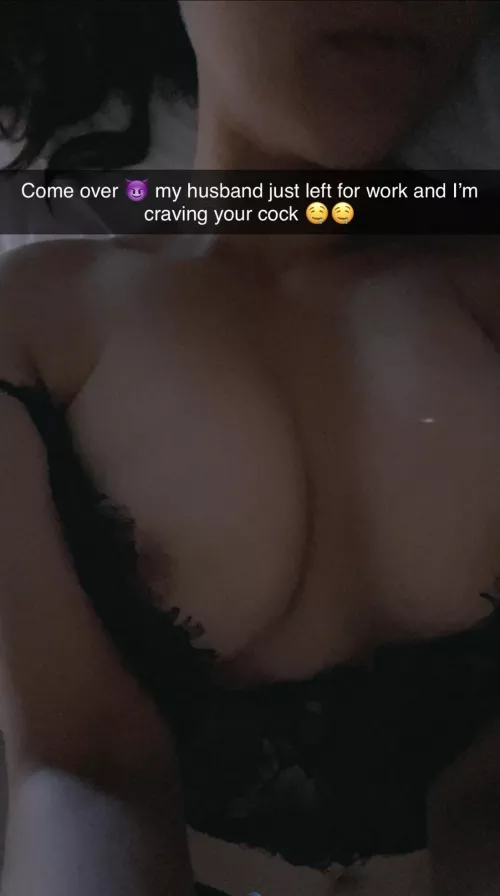 Your neighbors wife keeps sending you snaps like this π