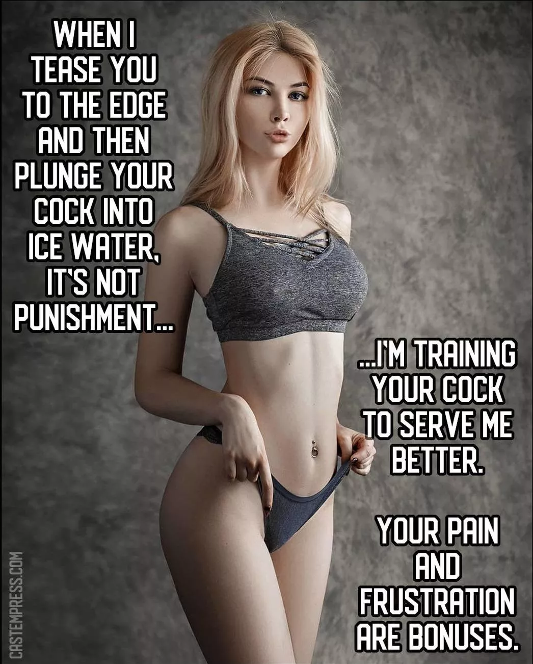 Your pain is a bonus Your pain is a bonus