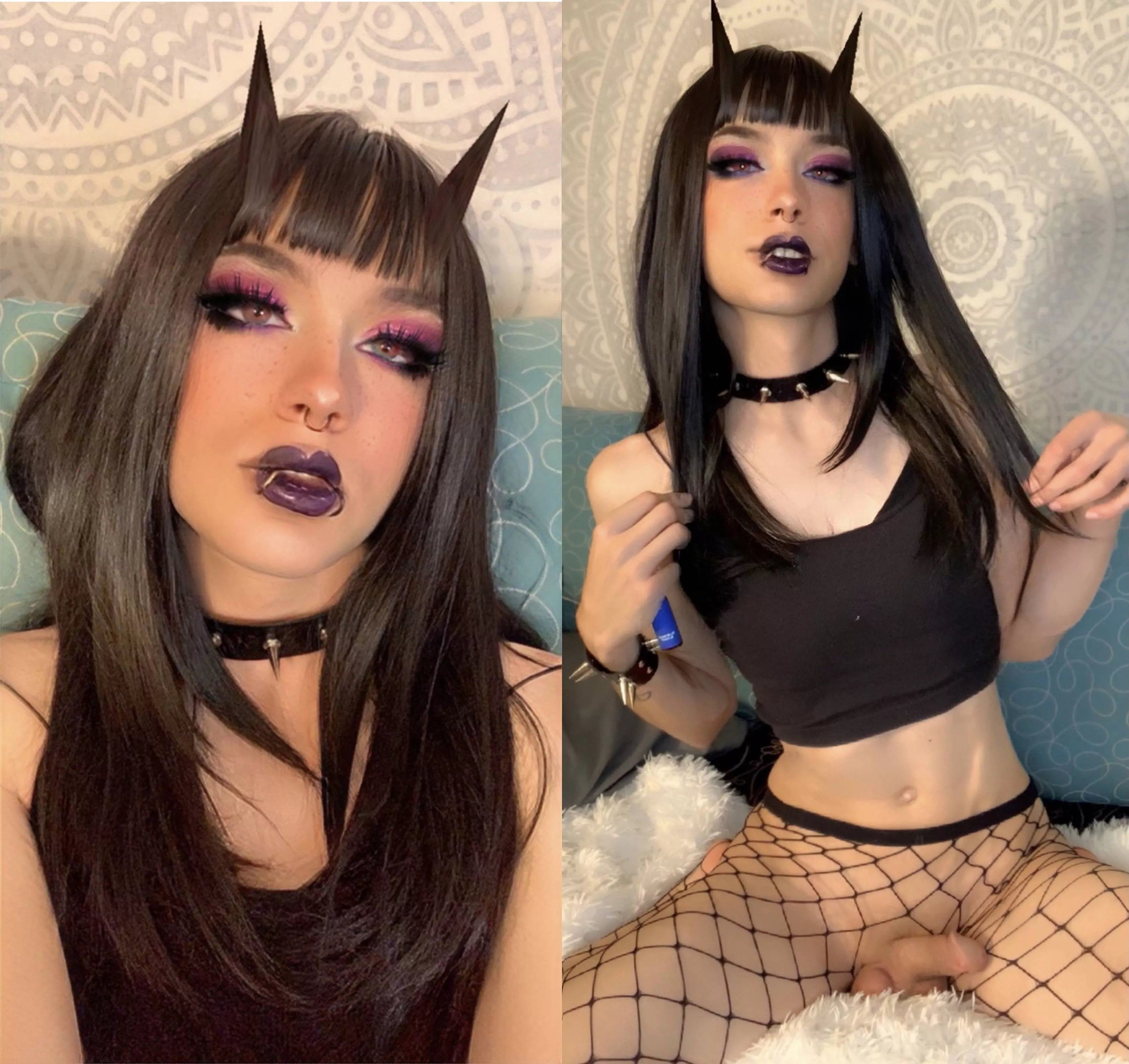 your petite goth succubus with a cock π
 your petite goth succubus with a cock π