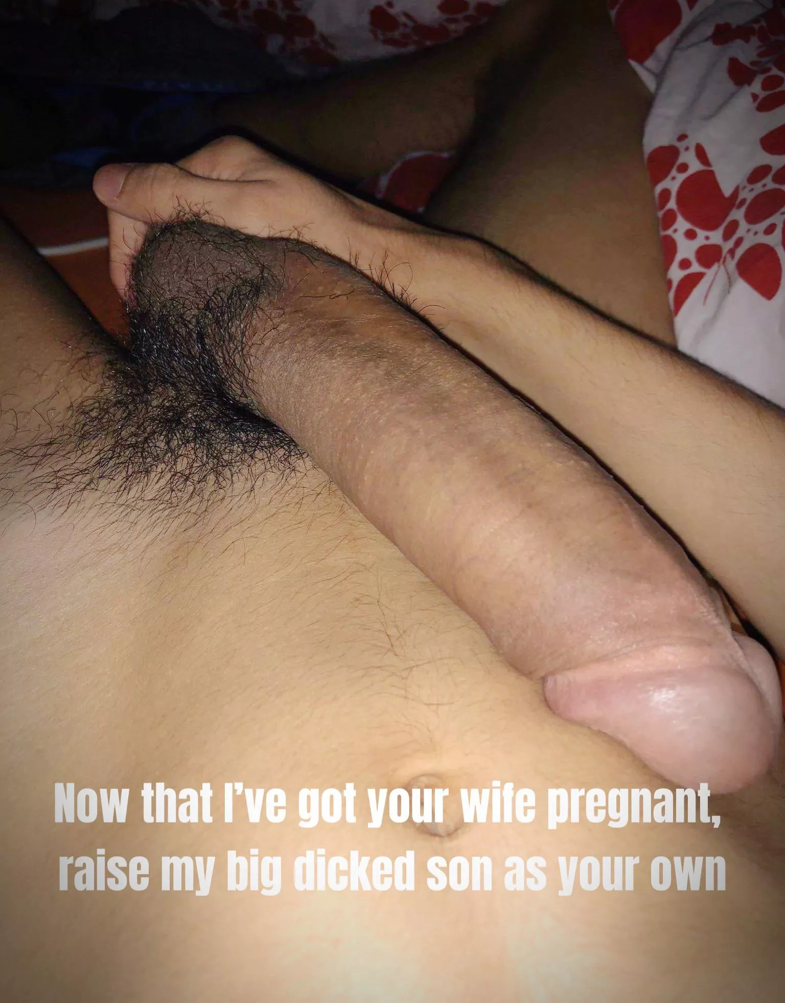 Your son will have my genes. He’ll wonder why you’re so small…