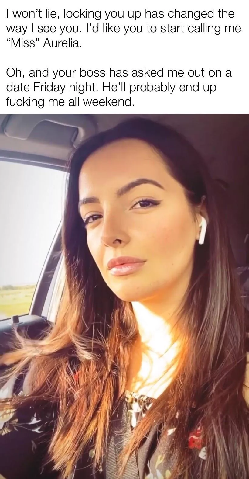 You’re a cuck slave, thanks to your cage You’re a cuck slave, thanks to your cage