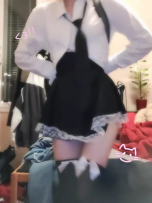 You're late again!! You can't expect me to be your personal alarm clock or something! >.< You're late again!! You can't expect me to be your personal alarm clock or something! >.<