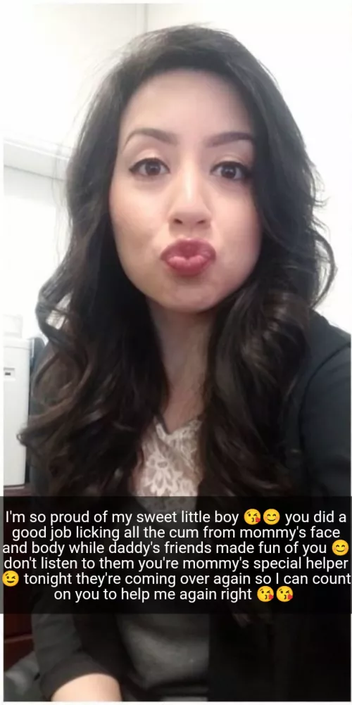 You're mommy special helper ๐