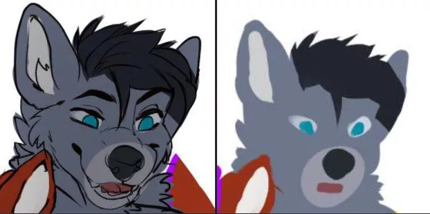 youre not ugly, sometimes you just need to turn your lineart layer on