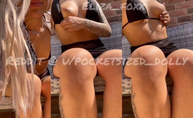 You’re walking through the park and see me like this... wyd?