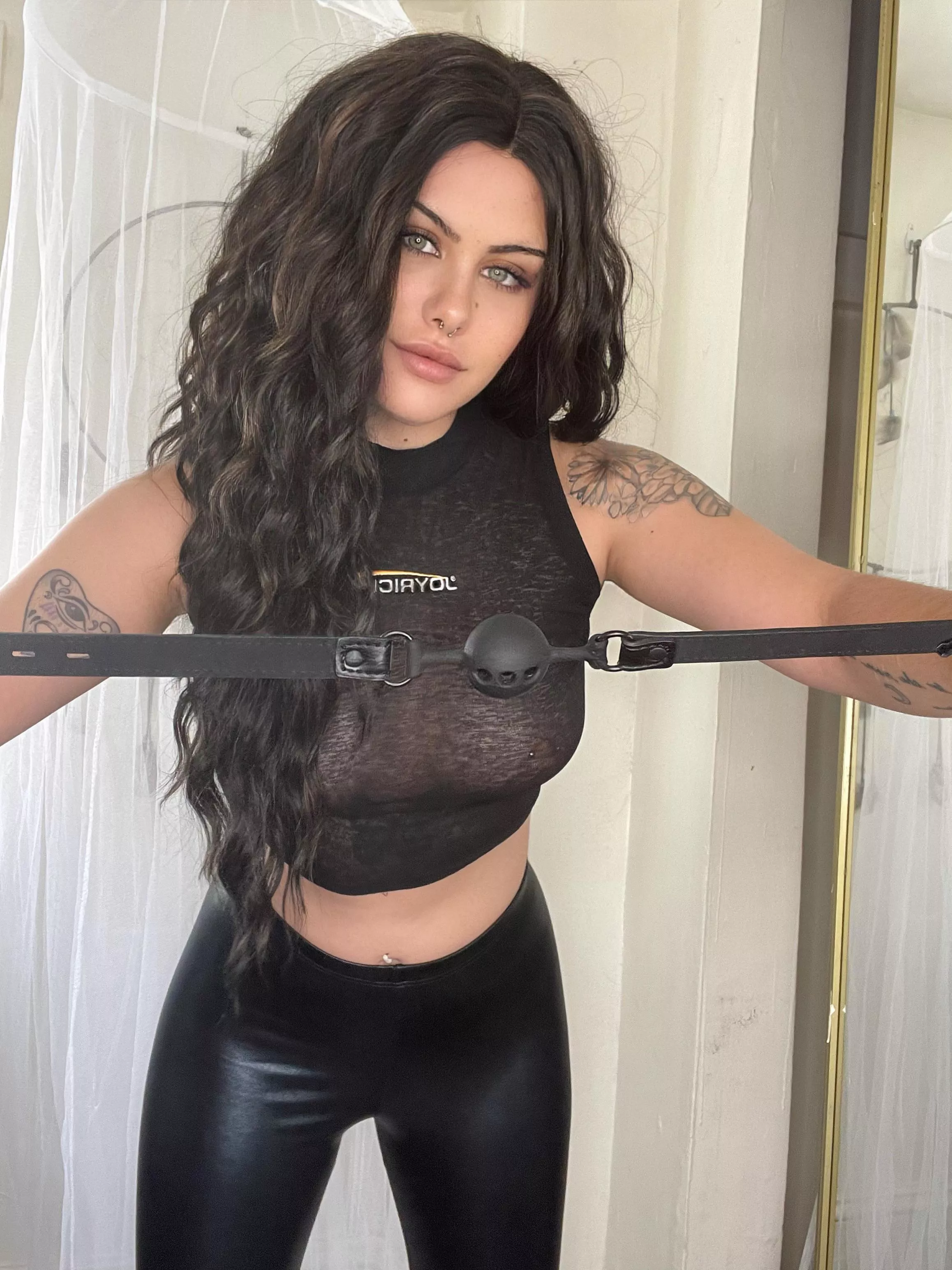 You’ve been talking too much. It’s time to let Mommy take control. [F]