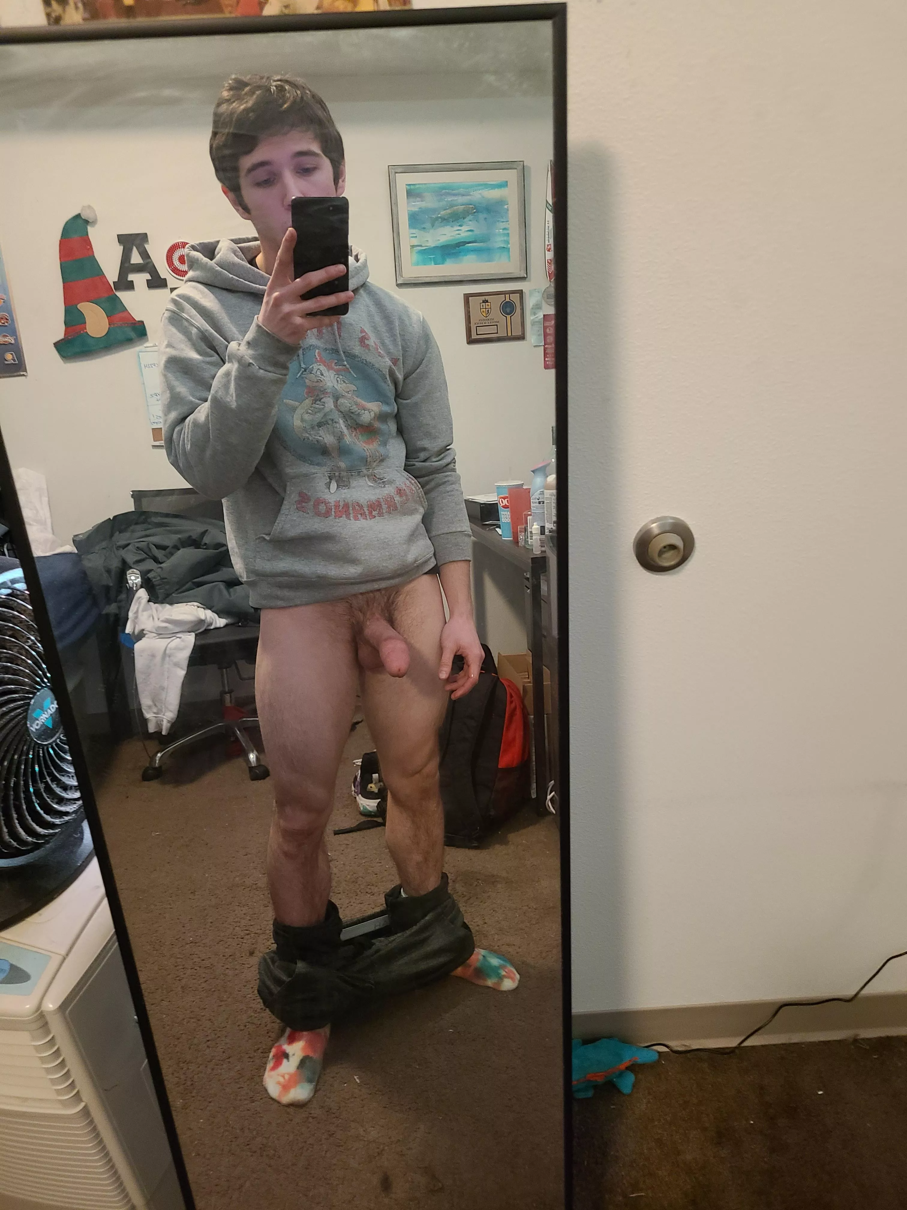 You've got my pants down, what now?