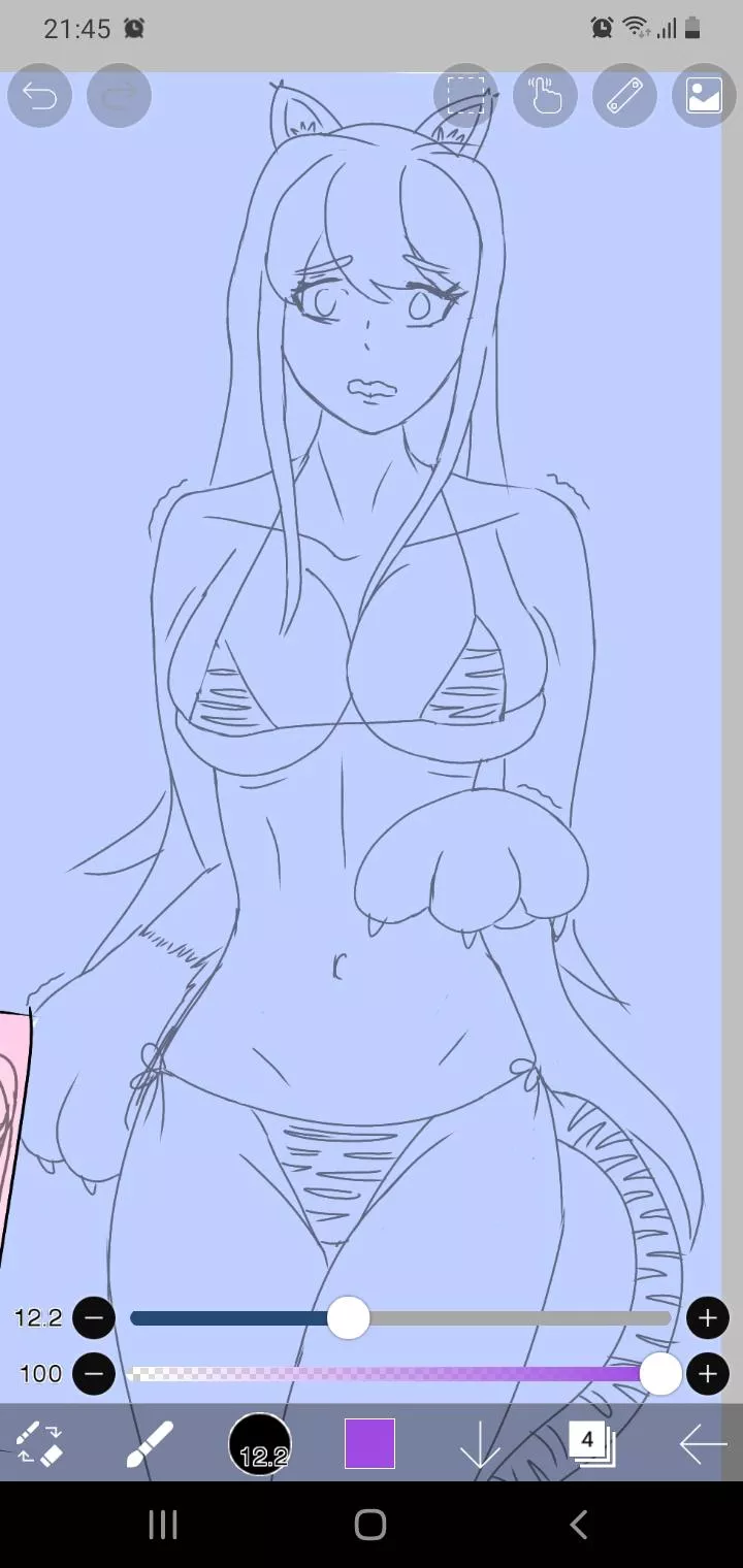 Yuri's a kitty cat! WIP