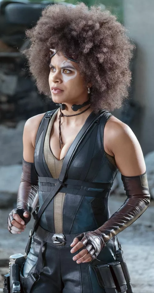 Zazie Beetz as Domino Zazie Beetz as Domino