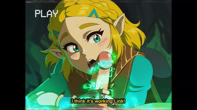 Zelda sucking cock (DirtyEro) Zelda sucking cock (DirtyEro)