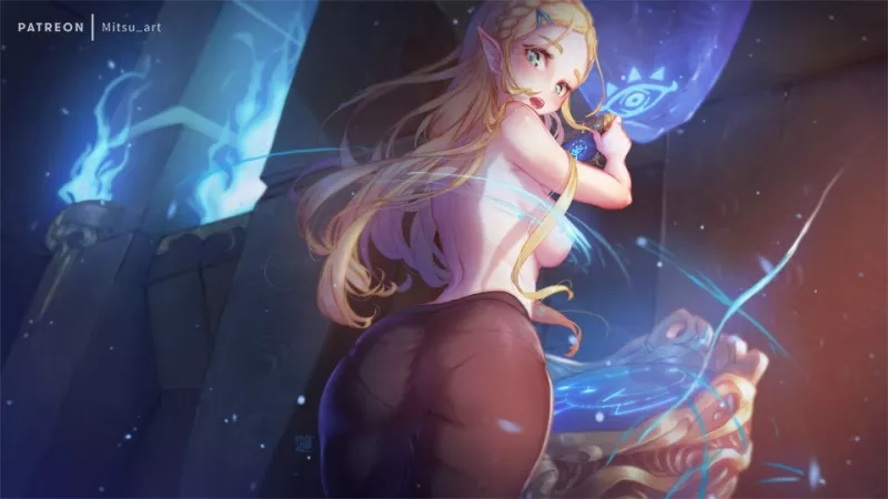 Zelda unlocked a new power Zelda unlocked a new power