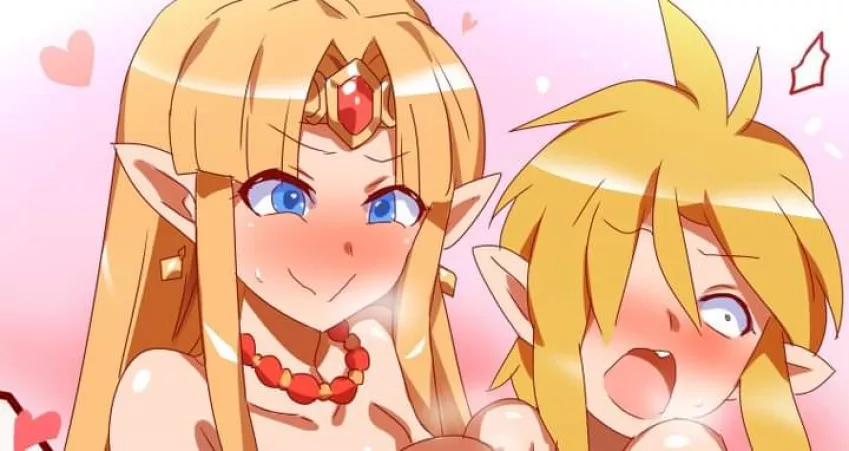 Zelda's Valentine's day gift to Link (GabeLeth) Zelda's Valentine's day gift to Link (GabeLeth)