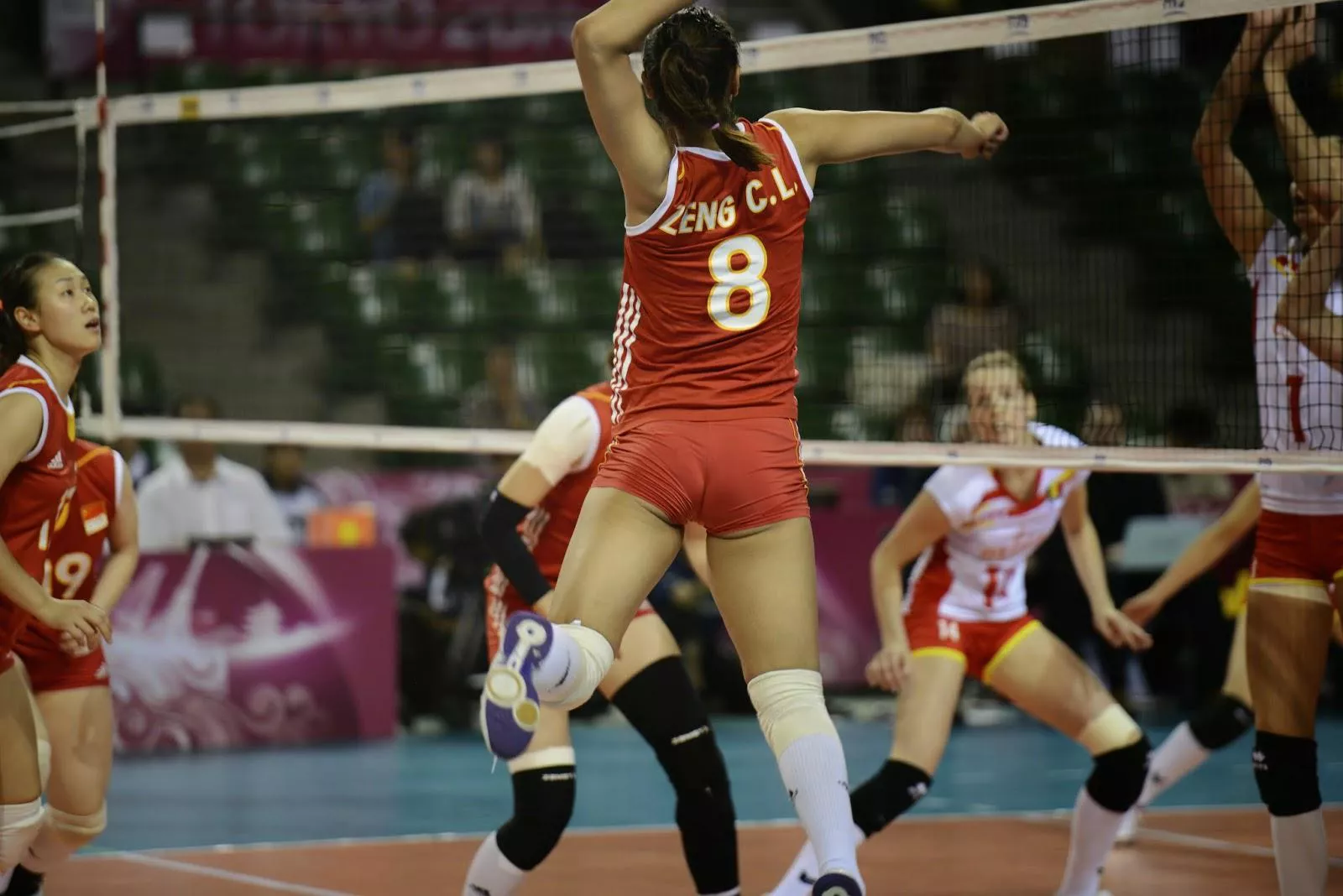 Zeng chunlei - China women volleyball player Zeng chunlei - China women volleyball player
