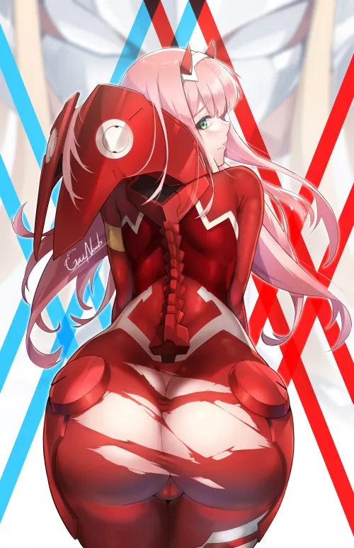 Zero Two and her sexy ass. <3