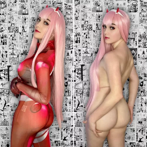 Zero two (on/off) by Buttercupcosplays