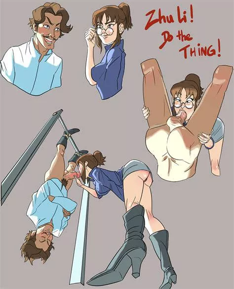 Zhu Li and Varrick obviously 18+(artist unknown) Zhu Li and Varrick obviously 18+(artist unknown)